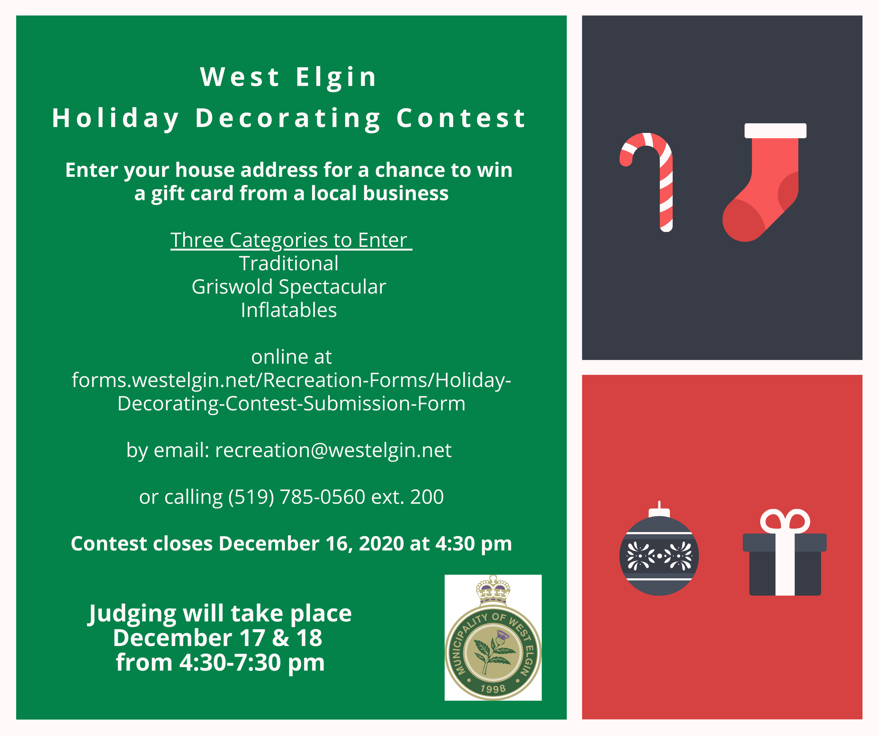 Holiday Decorating Contest 