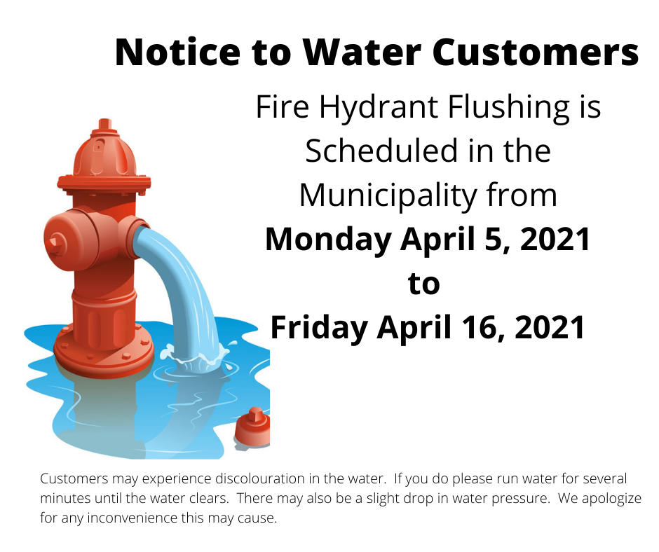 Hydrant Flushing Notice