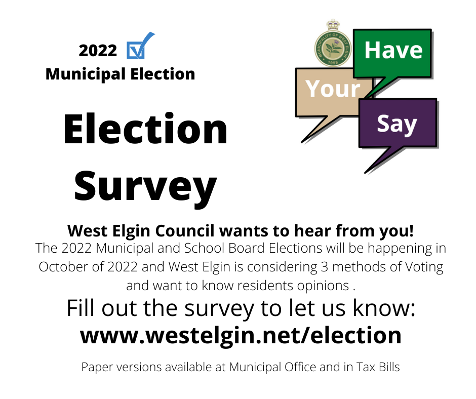 Election Survey Poster