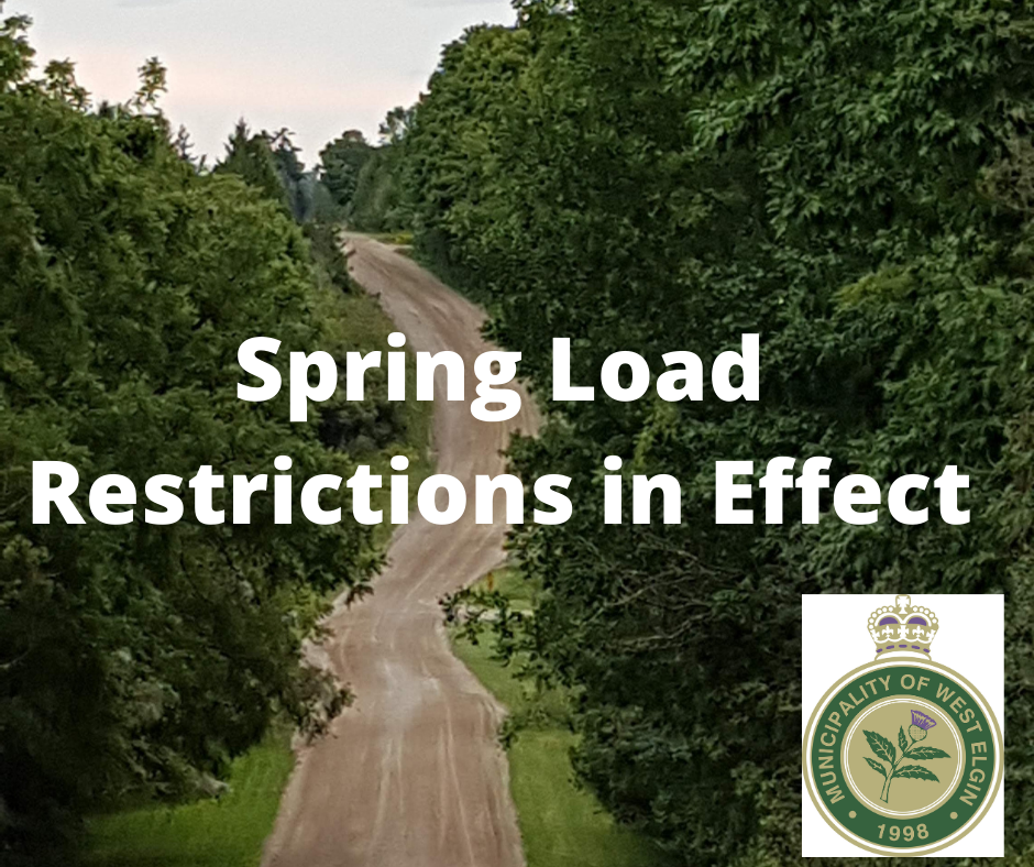 Spring Load Restrictions