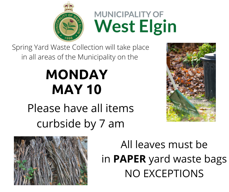 Spring Yard Waste Collection Day