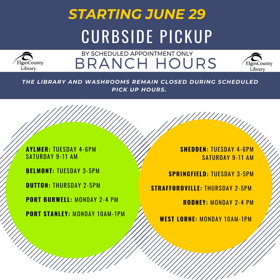 Libraries Municipality of West Elgin