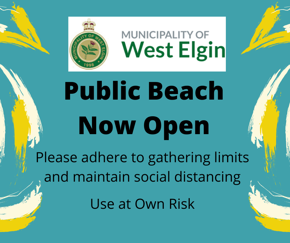 Beach Open Notice