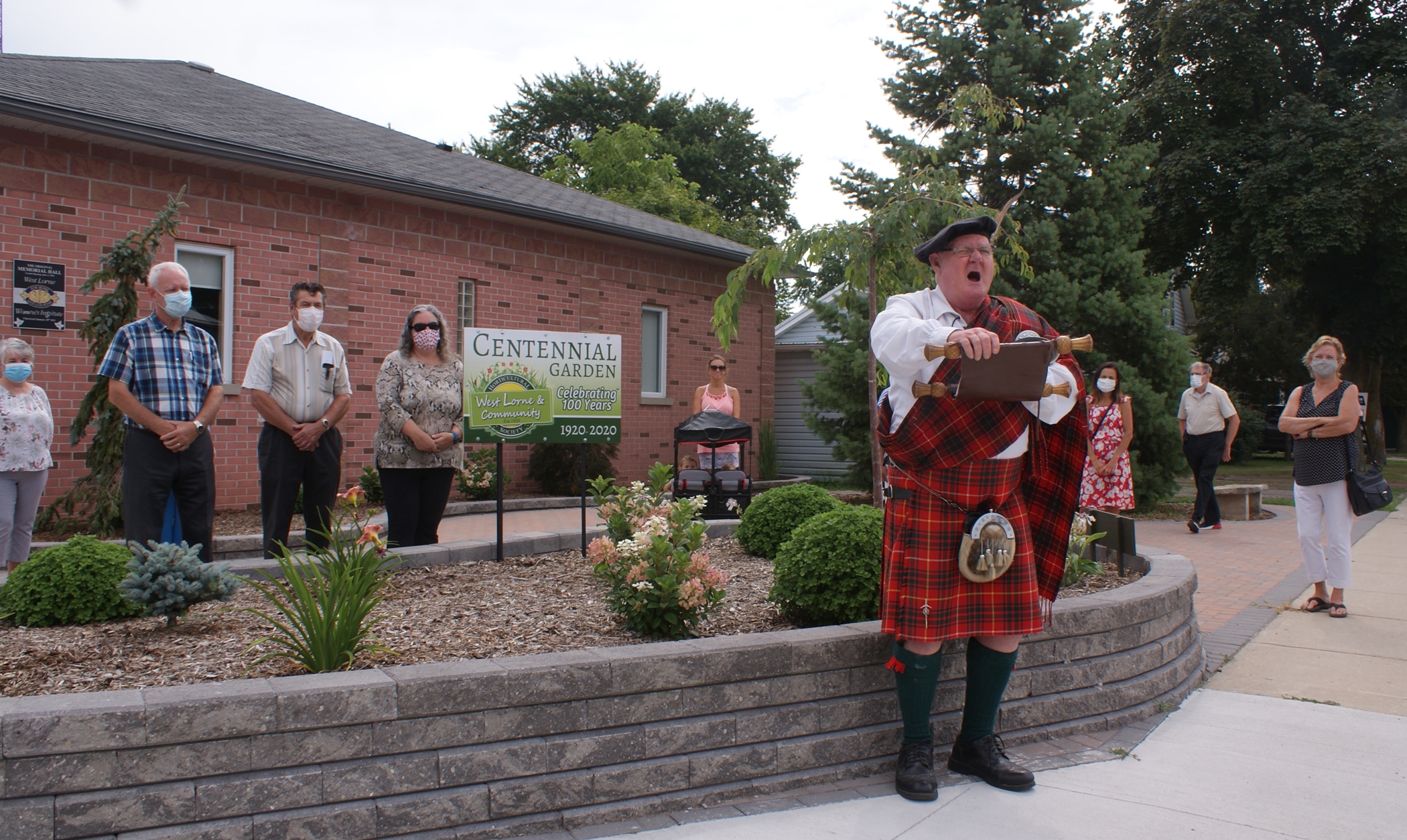 Town Crier in West Lorne