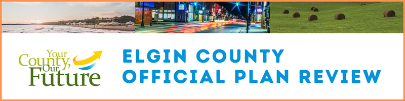 Elgin County Official Plan Review Banner