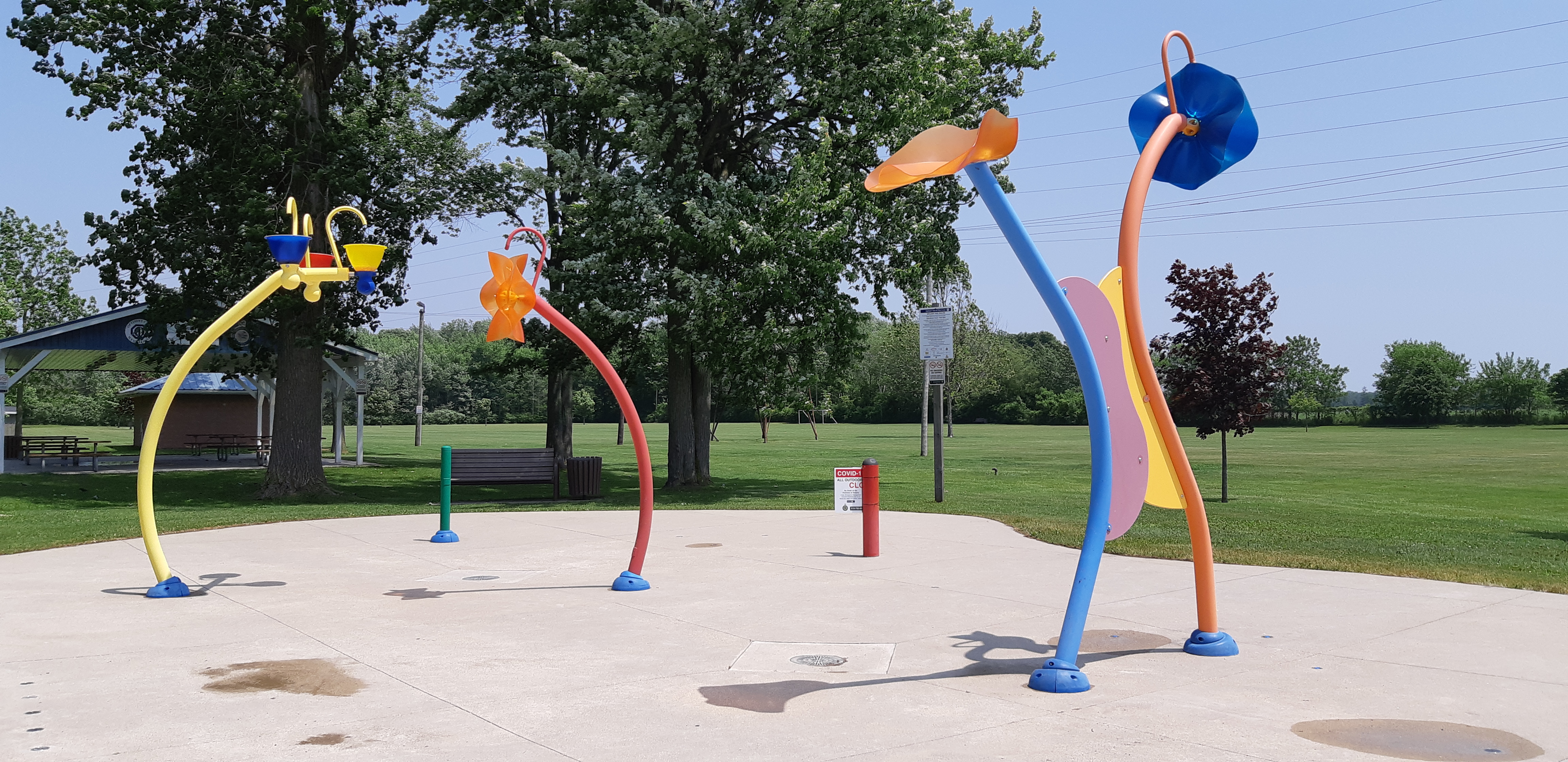 Splash Pad Closed for the Season 