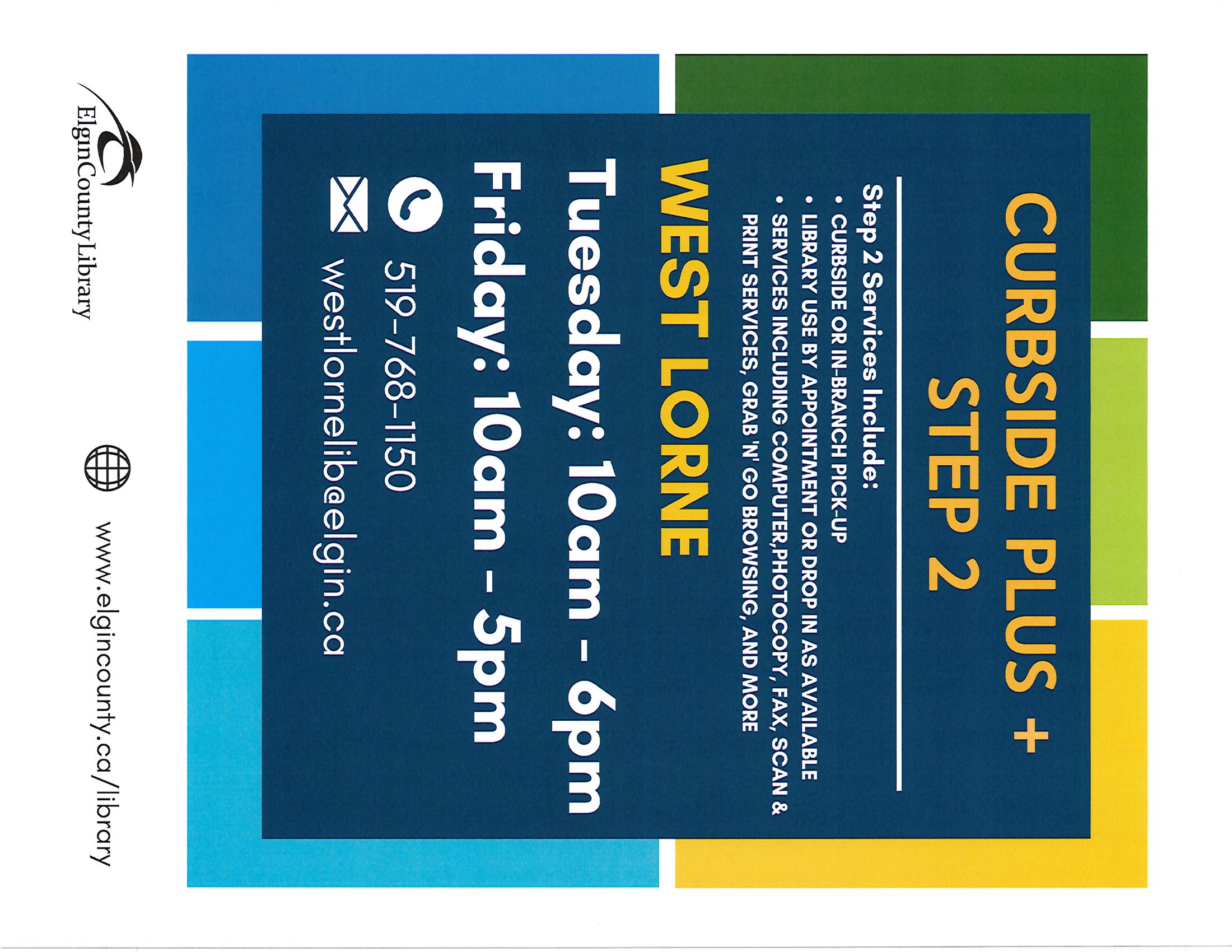 Libraries Municipality of West Elgin