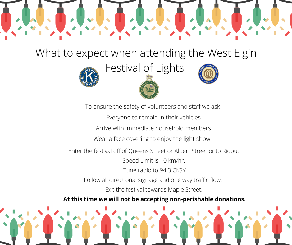 West Elgin Festival of Lights 2020