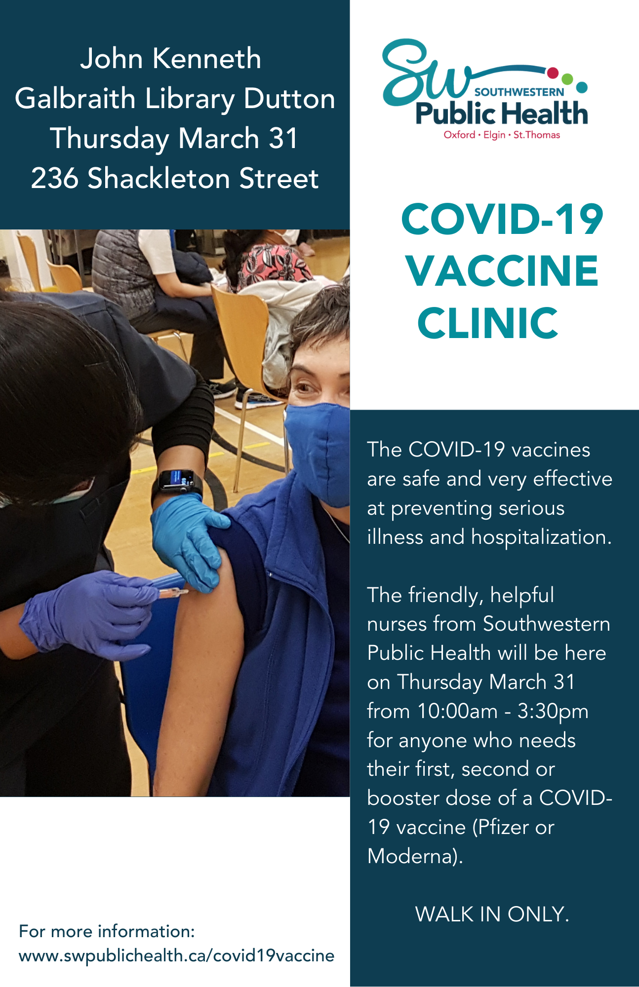 Pop Up Vaccination Clinic 
