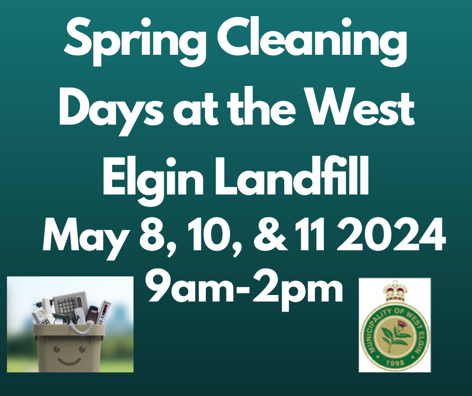 Spring Clean-Up Days, 2024